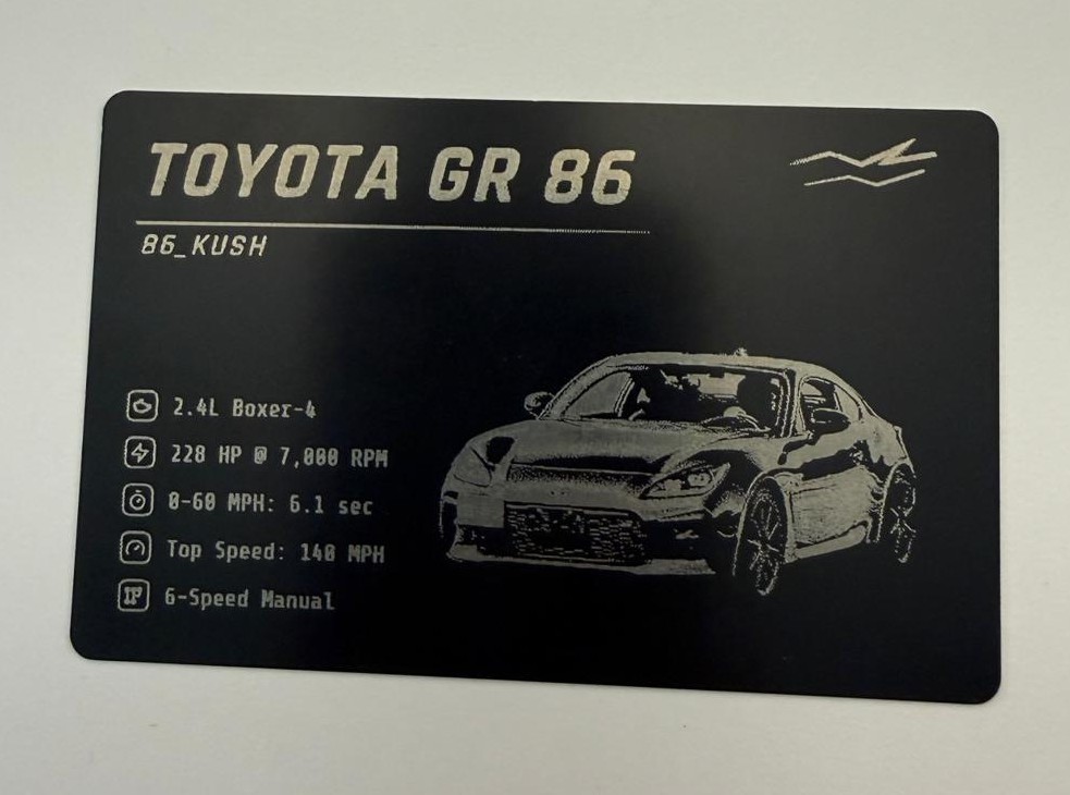 TOYOTA GR 86 PhantomSlate owned by 86_KUSH