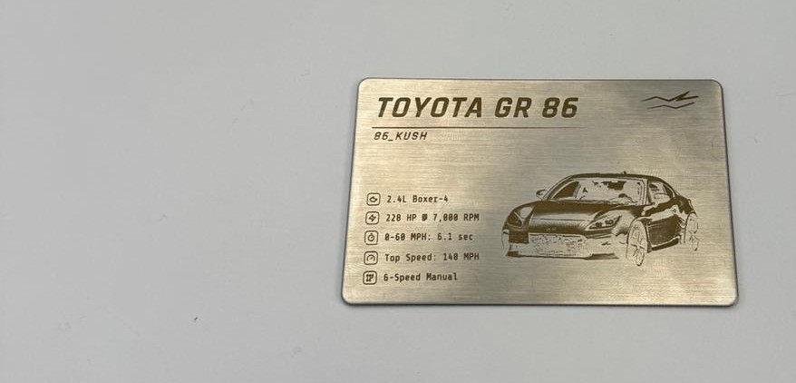 TOYOTA GR 86 PhantomSlate owned by 86_KUSH