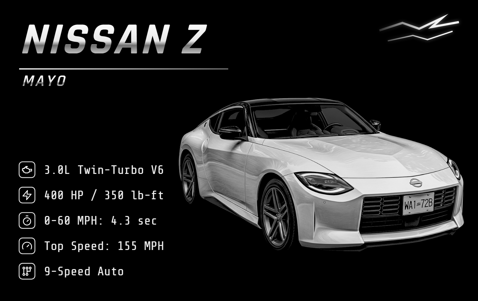 NISSAN Z PhantomSlate for MAYO
